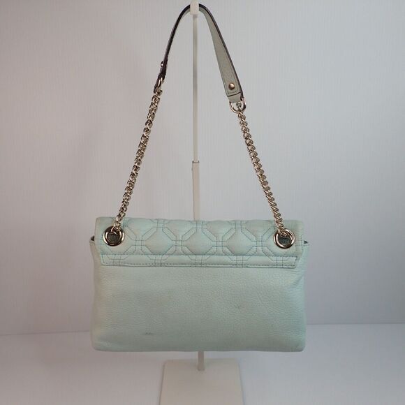 Kate Spade Astor Court Cynthia Grace Blue Quilted Leather Shoulder Bag WKRU2650 - Picture 3 of 15